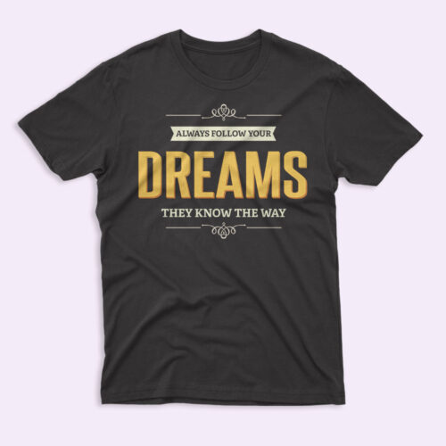 Follow Your Dreams They Know the Way Shirt